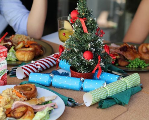 Family members, friends, and colleagues with mental health and treatment resistant depression during the holiday season at Thanksgiving and Christmas dinner in the Black Hills.