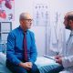 brain and body health, doctor talking to male patient